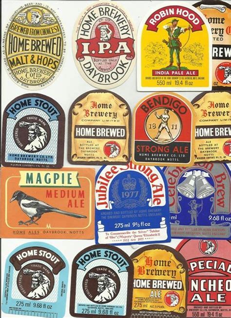 Home Brewery Beer Labels | India pale ale, Home brewing, Home brewery