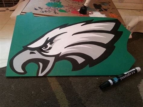 Philadelphia eagles logo wall art