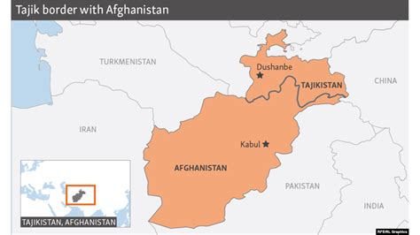 Map Of Afghanistan And Tajikistan - Maps of the World