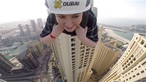 Taking on the XLine Dubai Marina - the 'world’s longest urban zipline’ - YouTube