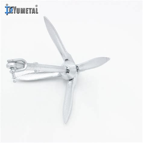 1.4kg Galvanized B Type Folding Grapnel Anchor With Mass Stock - Buy Grapnel Anchor,Folding ...