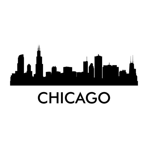 Chicago Skyline Silhouette Royalty-free - Silhouette png download - 2560*1080 - Free Transparent ...
