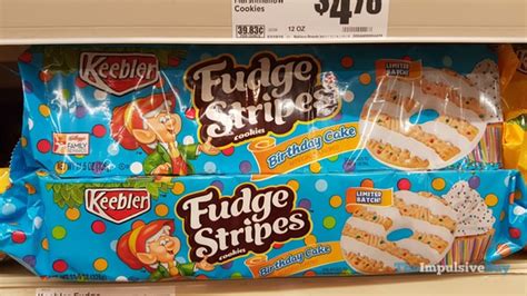 SPOTTED ON SHELVES: Keebler Limited Batch Birthday Cake Fudge Stripes ...