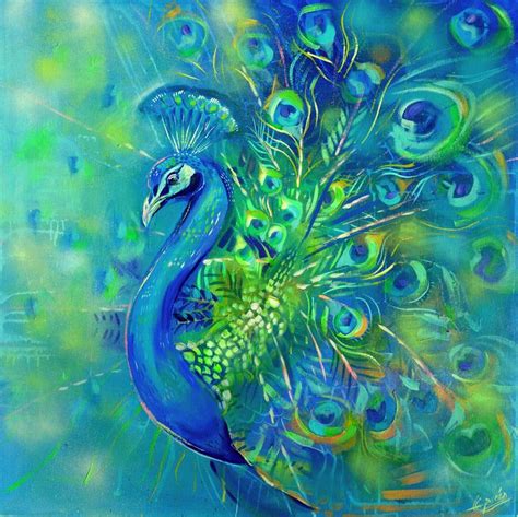 indian peacock | Peacock art, Art pictures, Bird art