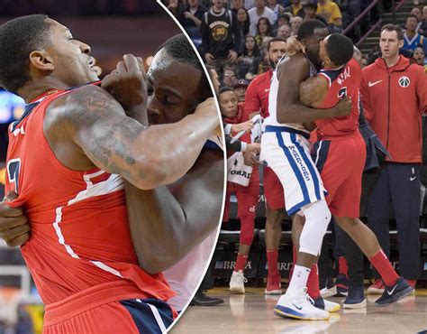 Draymond Green and Bradley Beal fight – Shocking pics as duo ejected ...