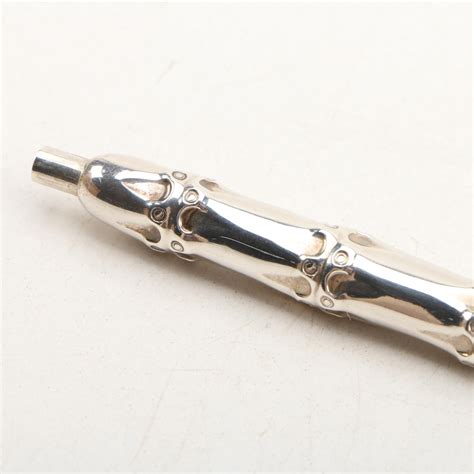 Tiffany & Co. Sterling Silver "Bamboo" Ballpoint Pen | EBTH