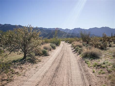 desert road ⁞|⁞ the southwest side of the Estrella Mountains : r/arizona