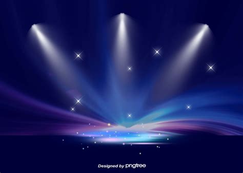 Stage Lighting Effects Blue Background, Stage, Light Effects ...