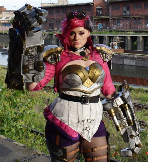 League od Legends Vi cosplay Vi lol Vi costume Vi league of | Etsy