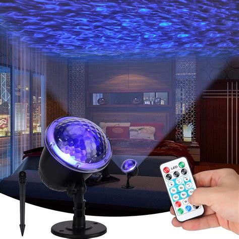 Projector Lights Ocean Wave Calming Autism Sensory Autistic Water Night Light Toys Relax Led ...