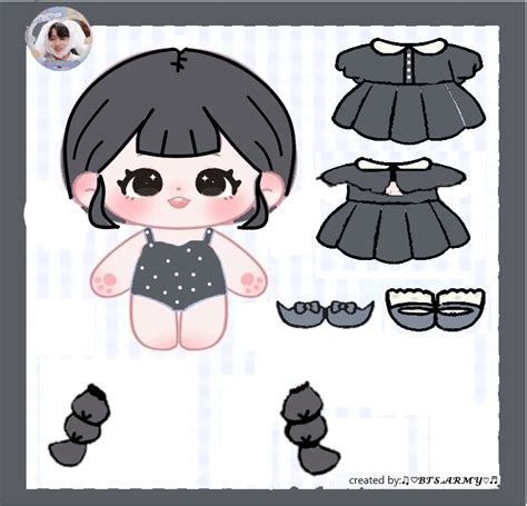 paper doll in 2023 | Boneka binatang, Boneka seni, Pakaian boneka