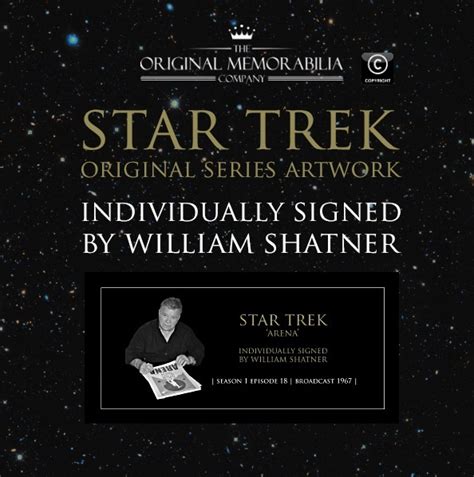 Star Trek Arena £175.00 - The Original Memorabilia Company