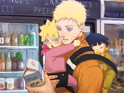 naruto and boruto and himawari - Himawari Uzumaki Wallpaper (43522641 ...