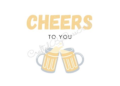 Cheers To You Card | Etsy