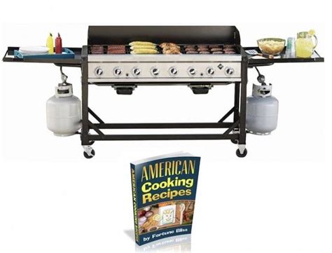 8-Burner Commercial Gas Grills Stainless Steel Portable For Outdoor On Clearance | Natural gas ...