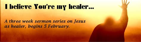 Jesus as Healer Sermon Series - Holy Trinity Catholic Church