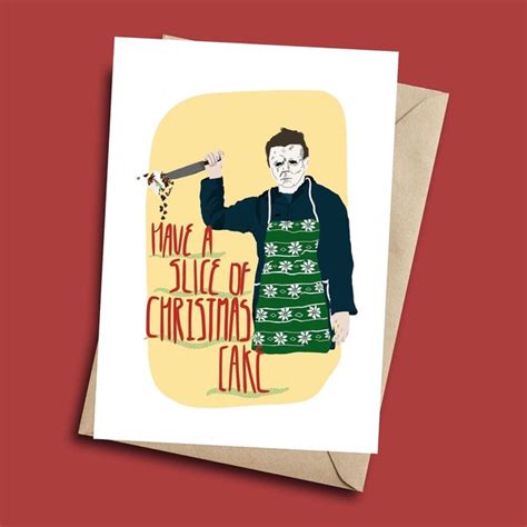 Michael Myers Christmas Cards - Etsy