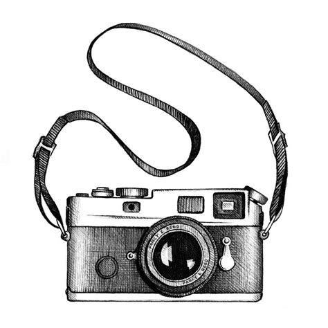 http://siblingandco.com | Camera drawing, Camera illustration, Camera ...