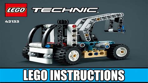 LEGO Instructions | Technic | 42133 | Telehandler (Book 2) - YouTube