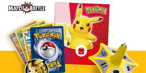 All the Pokemon Trading Cards You Can Get in the Latest McDonald's Happy Meals Promotion