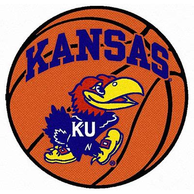 Logo Rugs Kansas Basketball 4 ft Area Rugs