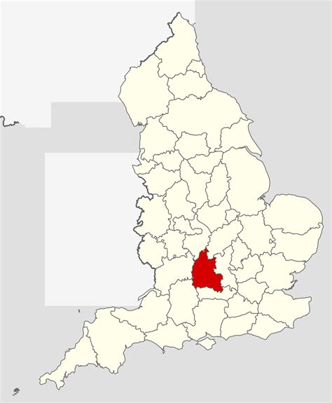 Image: Oxfordshire UK locator map 2010