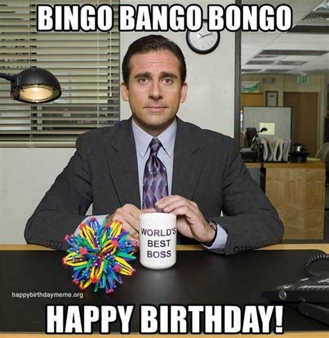 👨‍💼 👩‍💼 21 Funniest The Office Birthday Meme | Happy birthday wishes ...