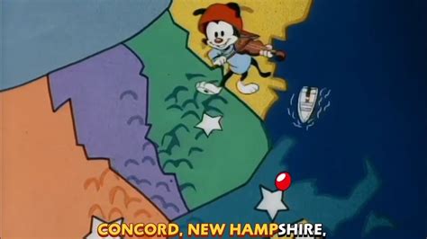 Wakko’s America, but it’s ranked from worst to best state to live in ...