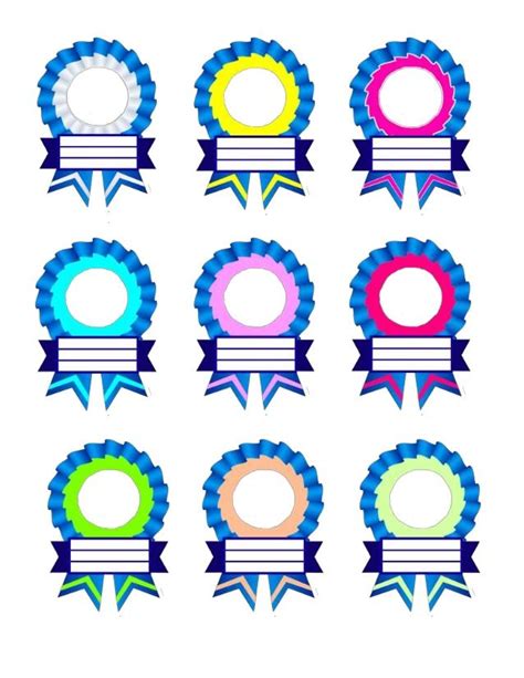 Ribbon Designs for Recognition Day | Ribbon design, Award ribbons ...