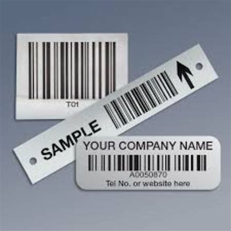 Engraved Aluminium Asset Tags, VEBCON | ID: 22239060297