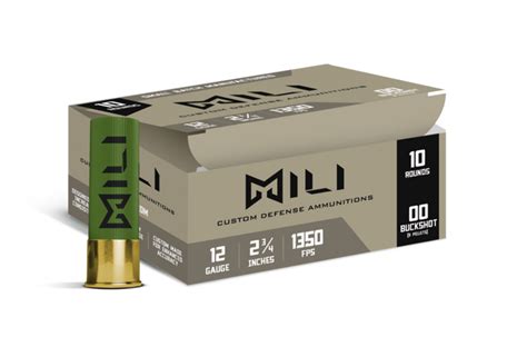 Defense | 12ga | 2.75" | 00 Buckshot - Recoil Gunworks LLC