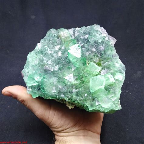 Bi-Color Fluorite Mineral Specimen from Reimvasmaak, Orange River, South Africa » amazonite.com