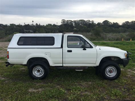 1990 Toyota Truck 4x4, 4WD, Regular Cab, Pickup, Pick Up, 140k Orig Miles Deluxe for sale ...