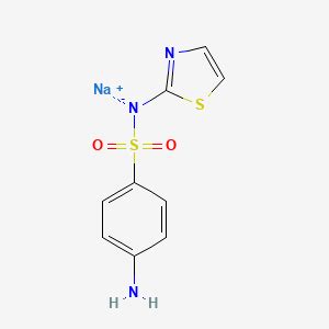 Sulfathiazole Sodium | C9H8N3NaO2S2 | CID 12285822 - PubChem