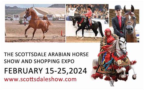 Scottsdale Arabian Horse Show Tickets, Sun, Feb 25, 2024 @ 8:00am