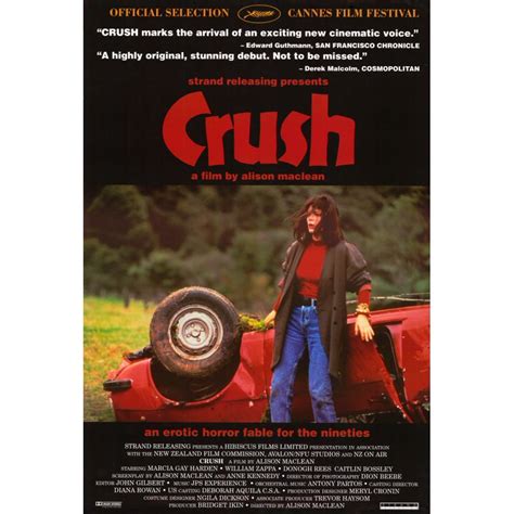 Crush - movie POSTER (Style A) (27" x 40") (1992) - Walmart.com - Walmart.com