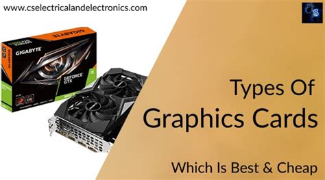 Different Types Of Graphics Cards Used On Laptop/PC Must Know