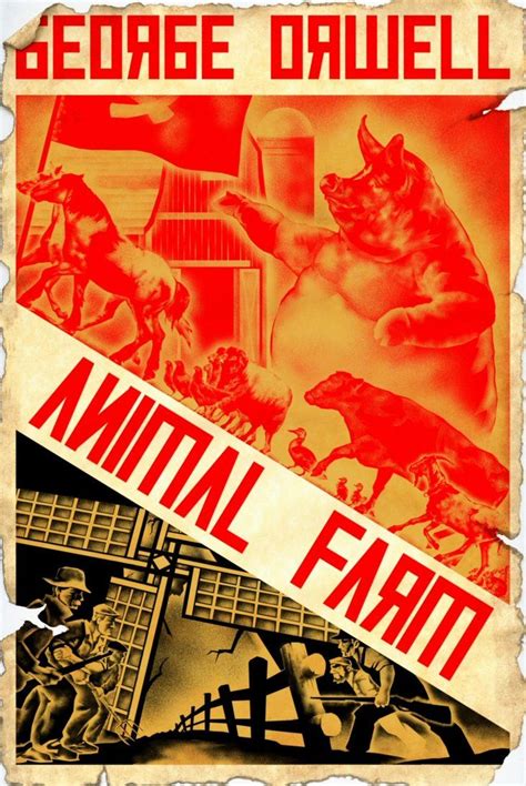 Animal Farm “Propaganda” Poster | Animal farm george orwell, Animal farm book, Farm animals