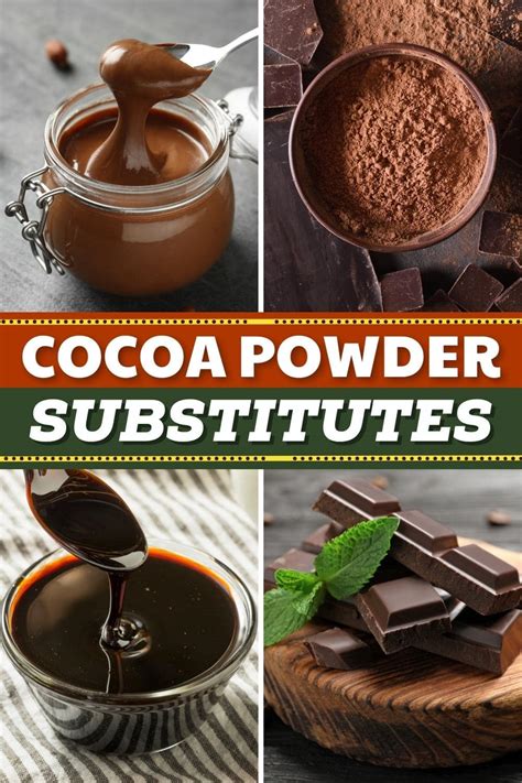 13 Cocoa Powder Substitutes Full of Chocolate Flavor - Insanely Good