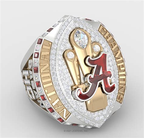 Jostens Designs 2020 Football National Championship Ring for University of Alabama