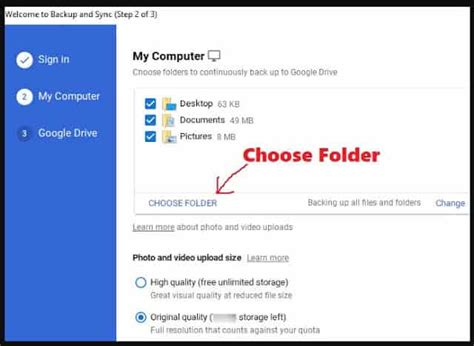 How To Sync Any Windows Folder With Google Drive – LabOnStack