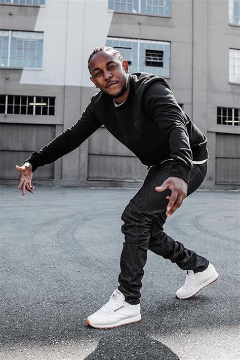 Kendrick Lamar wearing Reebok Classic Leather Trainer | Minimalist ...