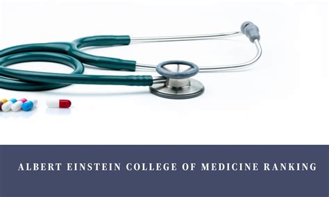 Albert Einstein College of Medicine Ranking | Healthy B Daily