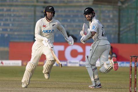 PAK vs NZ, 1st Test, Day 4, STUMPS: Pakistan finish day at 77/2, trail ...