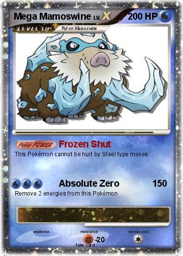 Pokémon Mega Mamoswine - Frozen Shut - My Pokemon Card