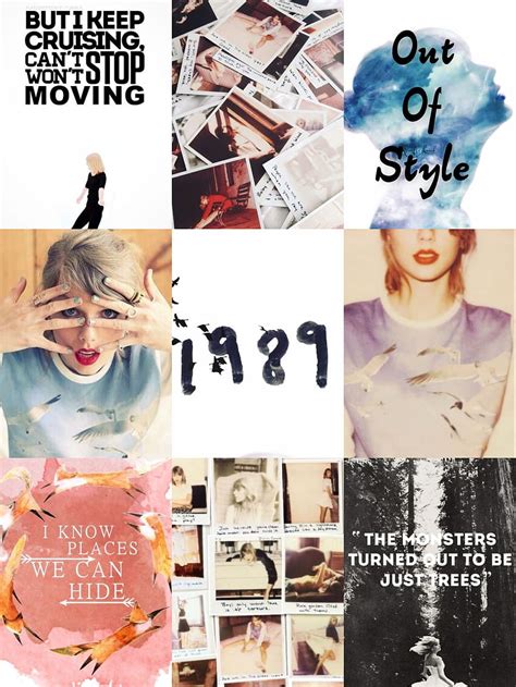 1080P Free download | Taylor Swift 1989 Album/Era Aesthetics Collage ...