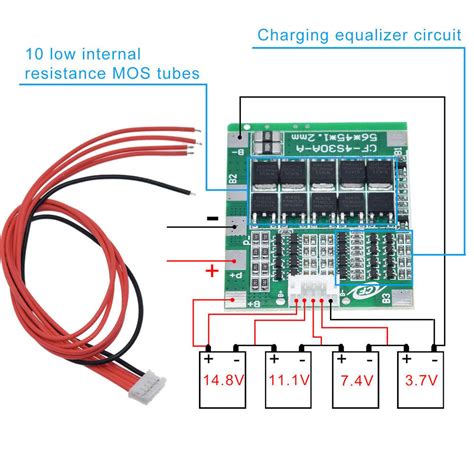 18650 Battery Bms Circuit Diagram