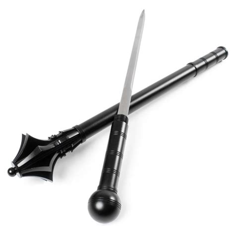 Hidden Blade Mace - Flanged Mace Weapon - Medieval Mace with Sword ...