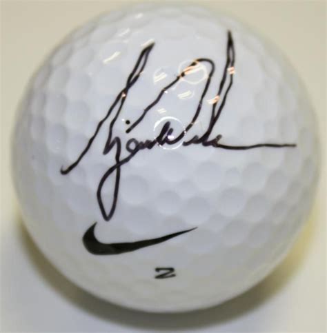 Lot Detail - Tiger Woods Signed Nike Golf Ball with Full JSA