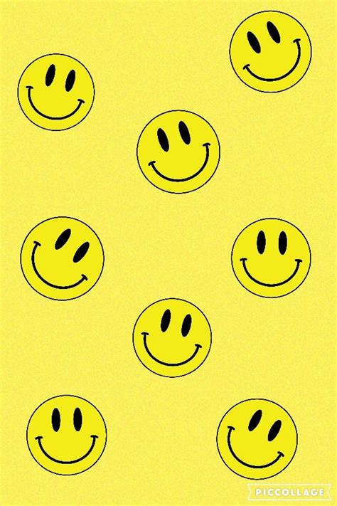 Yellow Smiley Face Wallpaper | Yellow smiley face, Happy smiley face, Smiley